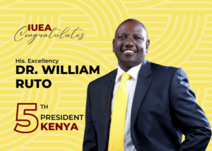 William Ruto declared 5th president of Kenya