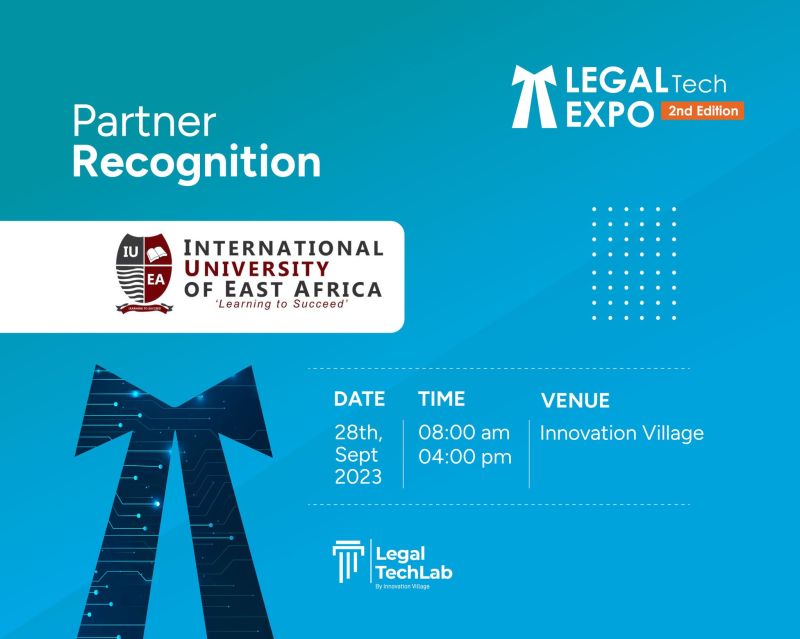 IUEA partners with The Innovation Village and its Legal Tech Lab for the Legal Tech Expo 2nd Edition