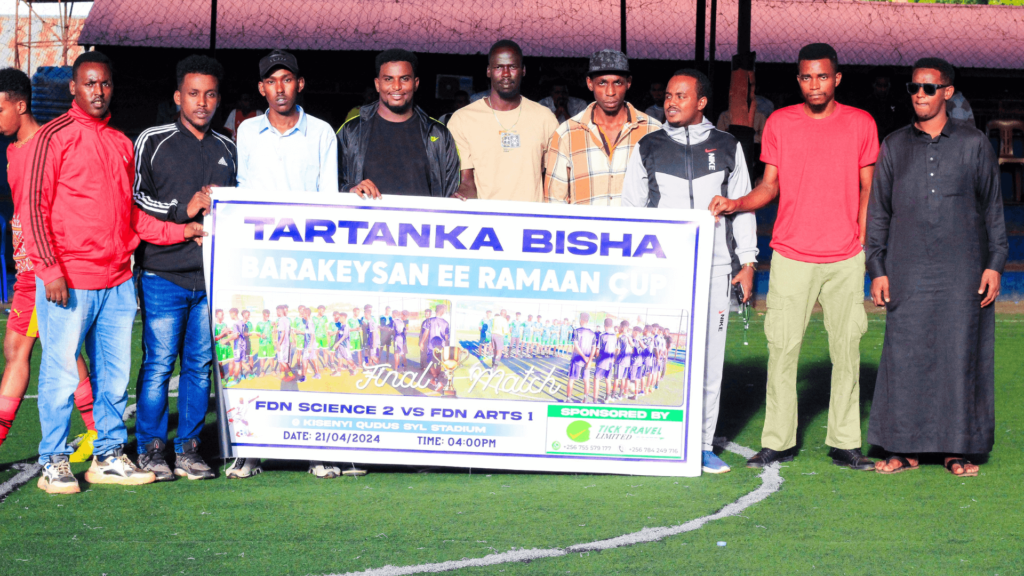 The International University of East Africa's vibrant Somali community held a Ramadhan football match.