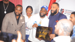 Davido launched the IUEA faculty of music and arts on the 29th of March, 2024.