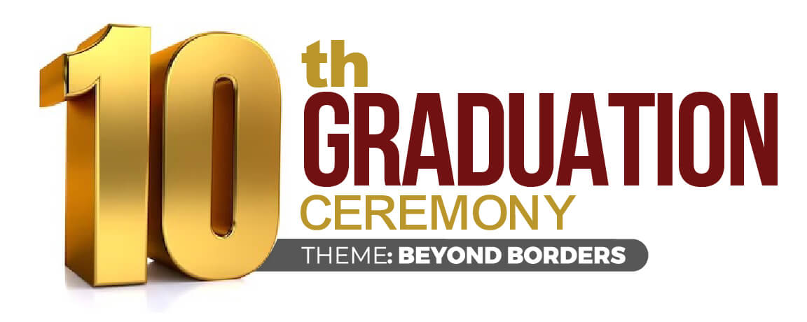 IUEA 10th Graduation Logo