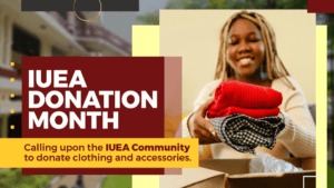 IUEA invites students, staff and members of the public to donate to the community during IUEA donation month.