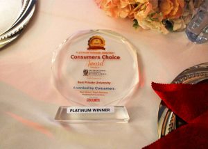 Platinum Best Private University Award