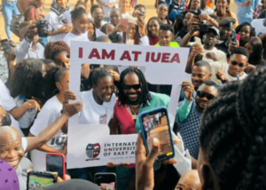 Adekunle Gold at IUEA