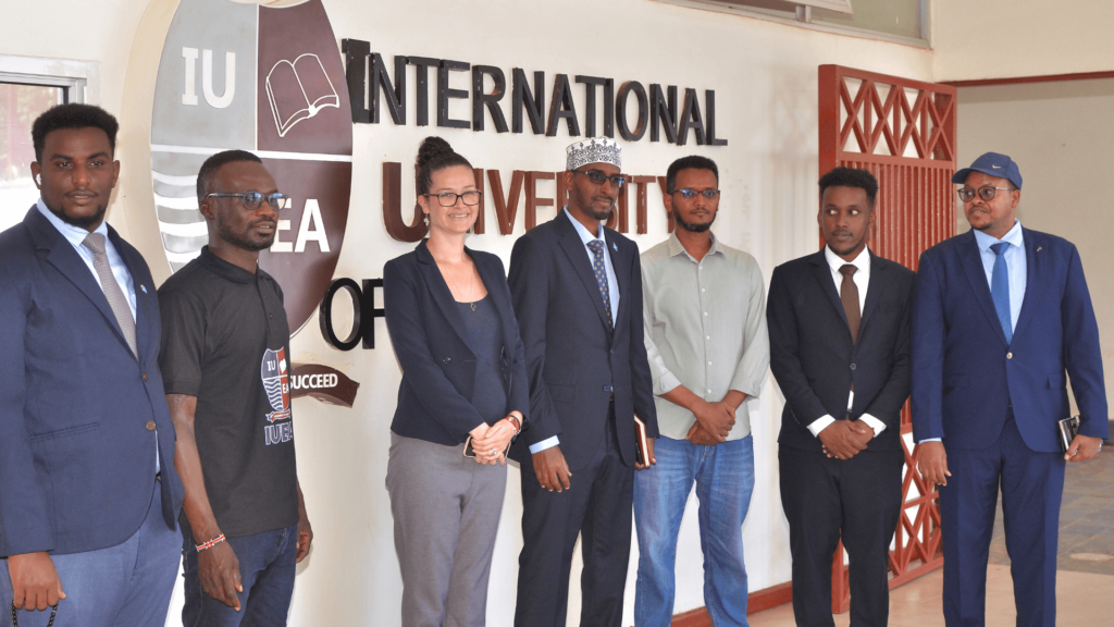 IUEA welcomes the Somali Ambassador in Uganda with open arms during a welcoming ceremony.