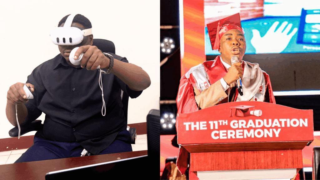 An IUEA graduate, Gael Ongoriko, is advancing virtual reality in Africa